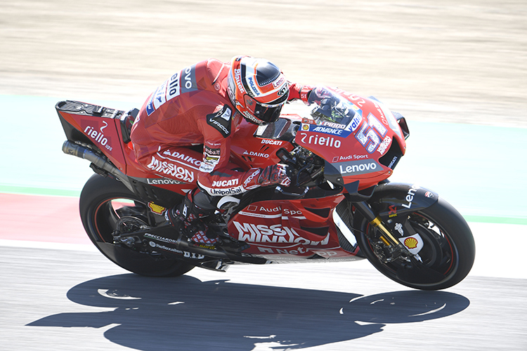Michele Pirro auf der MotoGP-Ducati