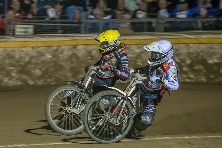 Martin Smolinski und Timo Lahti 2022 beim Finale in Cloppenburg