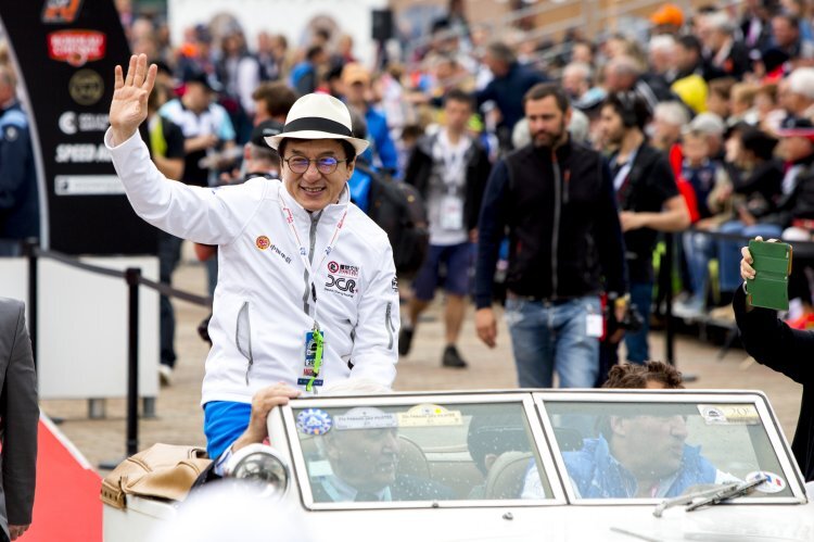 Jackie Chan besuchte 2016 die 24h von Le Mans