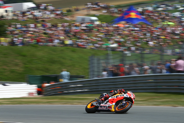 Marc Márquez auf dem Sachsenring