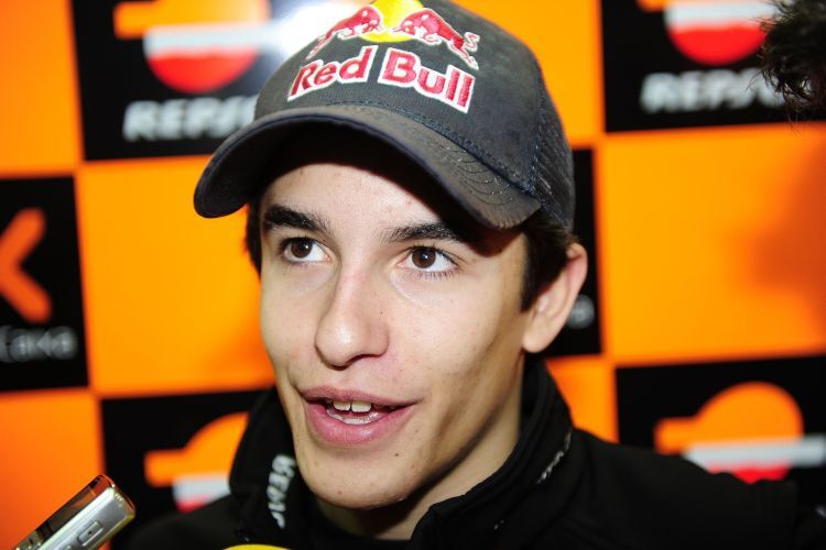 Marc Marquez will gegen sein Idol Valentino Rossi antreten