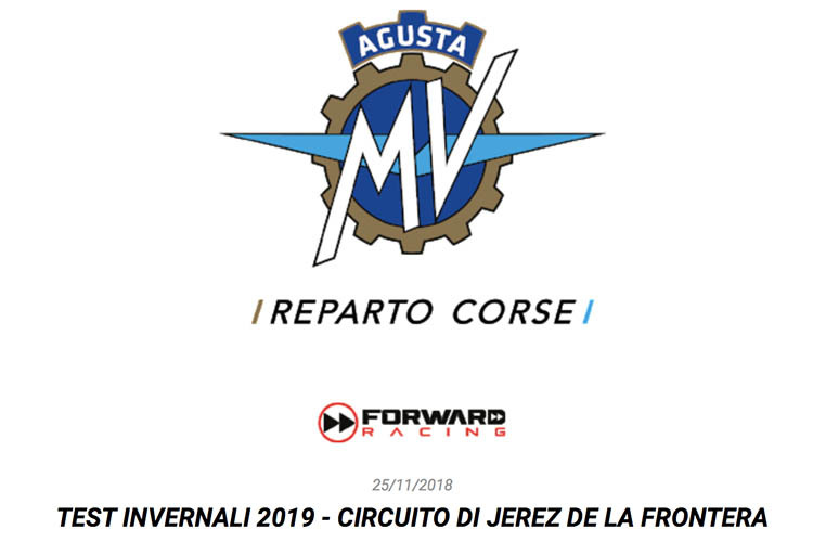 MV Agusta Reparto Corse: Was hat diese Firma mit Forward zu tun?
