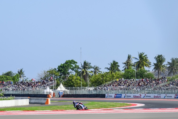 Um 9 Uhr erfolgt in Mandalika der Start zum MotoGP-Sprint