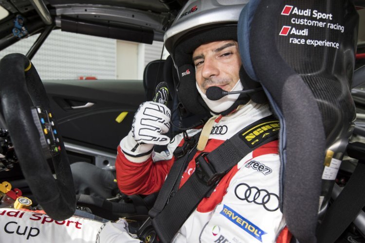 Einen Test hat Melandri im Audi TT bereits gefahren