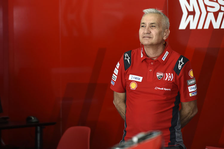 Ducati-Teammanager Davide Tardozzi