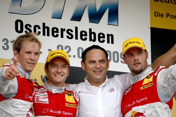 Siegerteam von Audi Sports