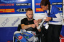 Nicki Pedersen mit seiner Physiotherapeutin