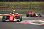 Sebastian Vettel vor Pierre Gasly