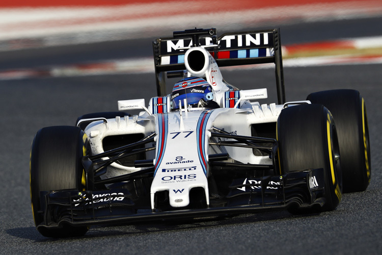 Valtteri Bottas im neuen Williams