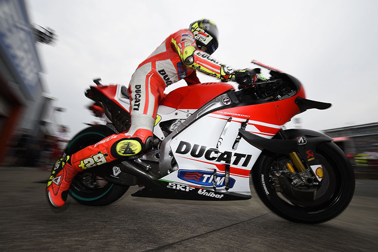 Andrea Iannone auf der GP15