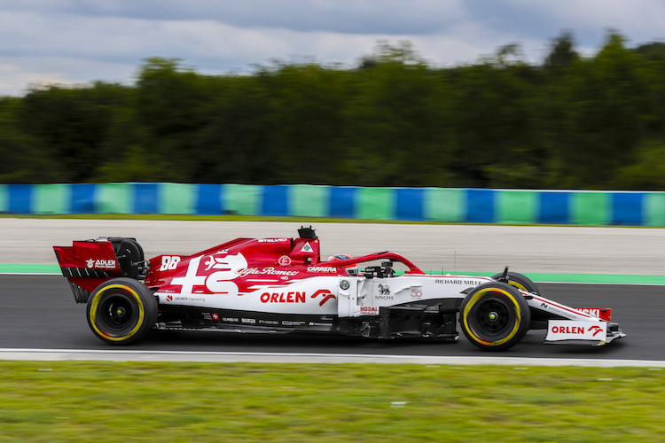 Robert Kubica im Alfa Romeo