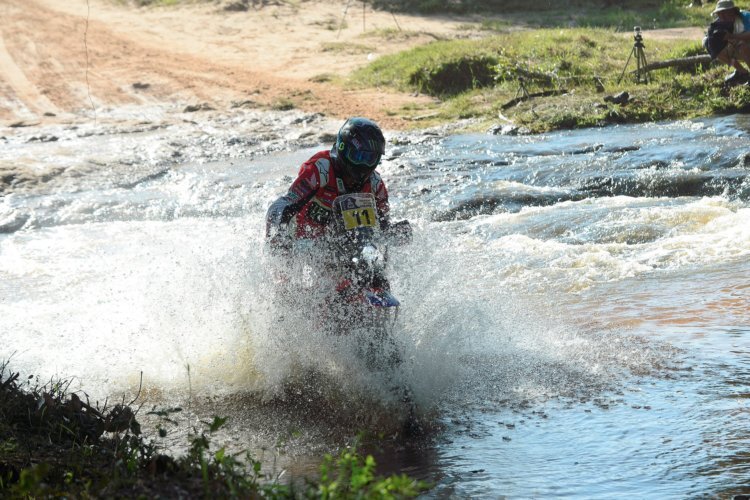 Joan Barreda dominierte mit der Werks-Honda die dritte Etappe der Rallye Dakar 2017