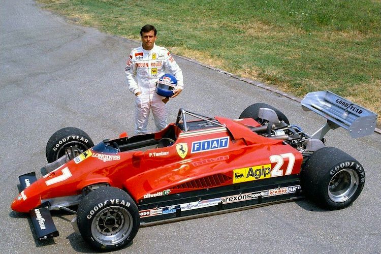 Auch dieser 1982er Ferrari von Patrick Tambay kam unter den Hammer