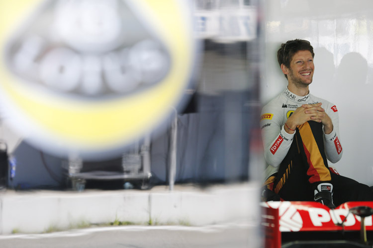 Romain Grosjean: «Lotus war ja eines der ersten Teams, das mit dem FRIC-Aufhängungssystem gearbeitet hat, die Umstellung war also gross»