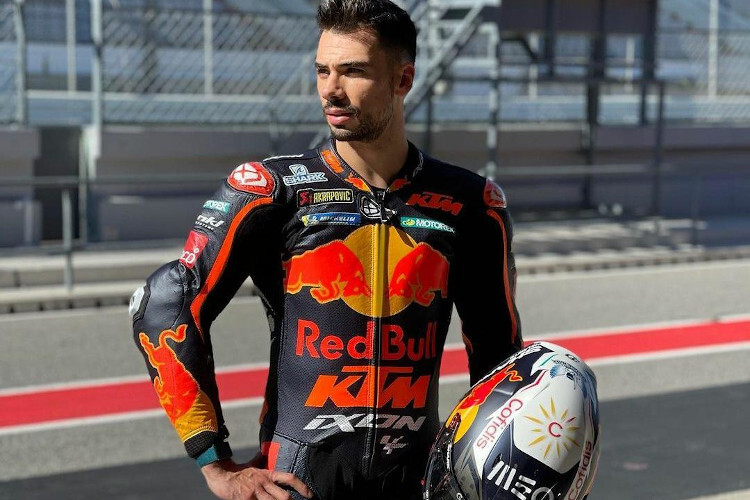 Zwar noch nicht mit MotoGP-Bike, aber im neuen Look: Miguel Oliveira in Portimão