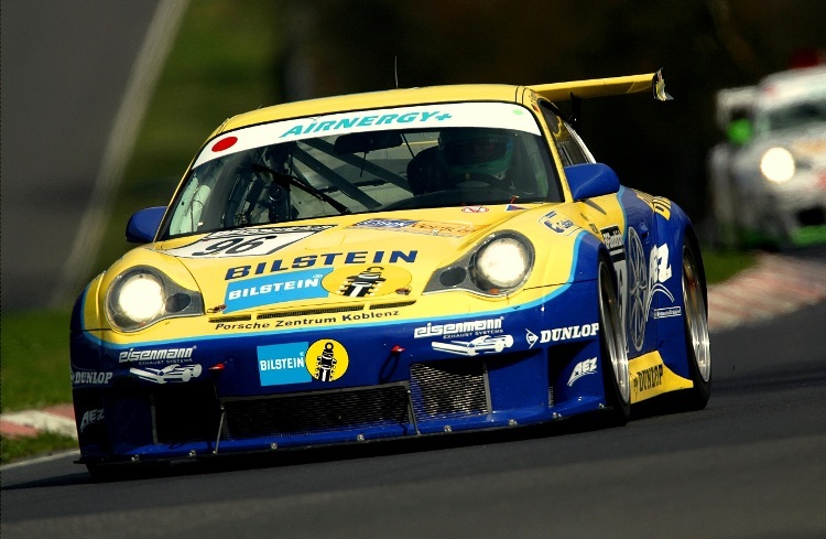 Auf Porsche wird man die Bilstein-Farben sobald nicht mehr sehen.
