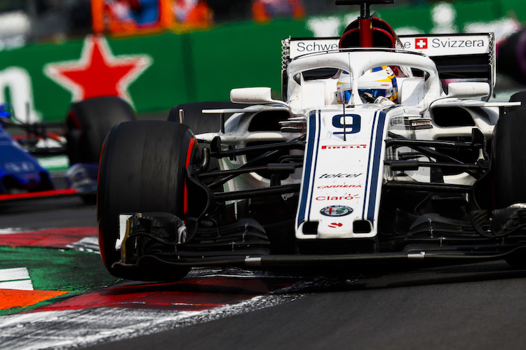 Der Alfa Romeo-Sauber unter Marcus Ericsson