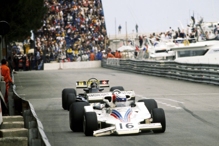 Formel-1-Debüt 1977 in Monaco mit Shadow