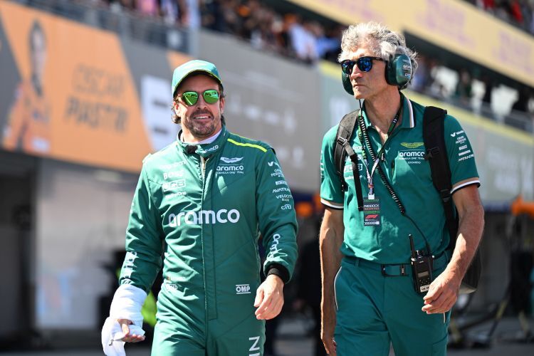 Fernando Alonso fährt seine zweite Saison für Aston Martin