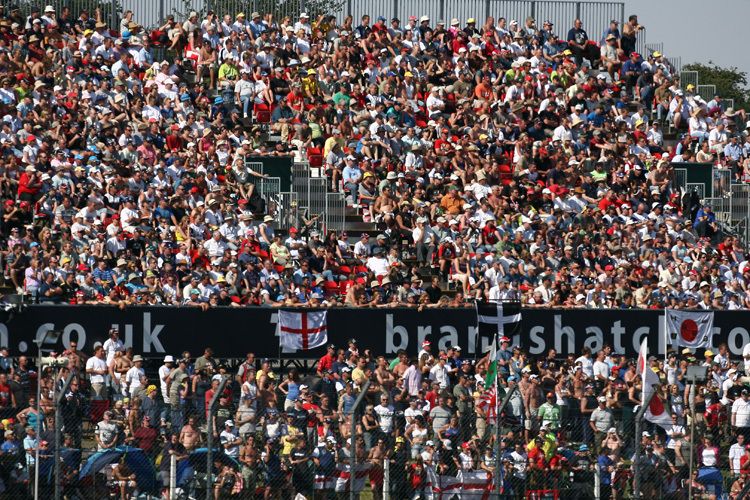 Die Fans lieben Rennen in Brands Hatch