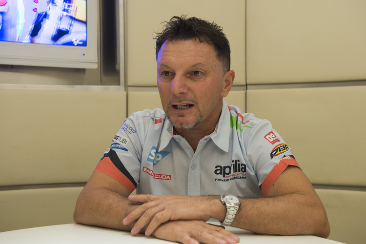 Teambesitzer Fausto Gresini