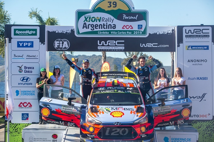 Thierry Neuville siegte 2019 in Argentinien