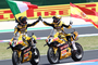 Die Ducati-Speerspitze Michael Rinaldi (li.) und Alvaro Bautista