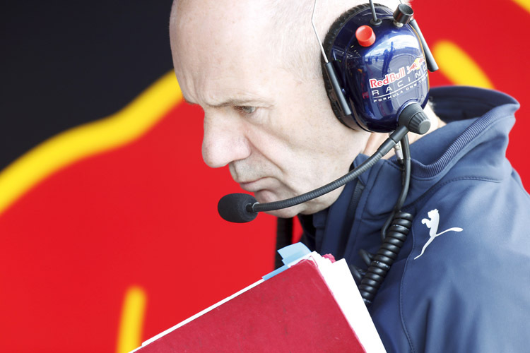 Geburtstagskind Adrian Newey feierte mit seinen Konstruktionen schon viele Erfolge