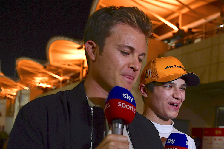 Ex-GP-Star Nico Rosberg weilte als TV-Experte in Bahrain