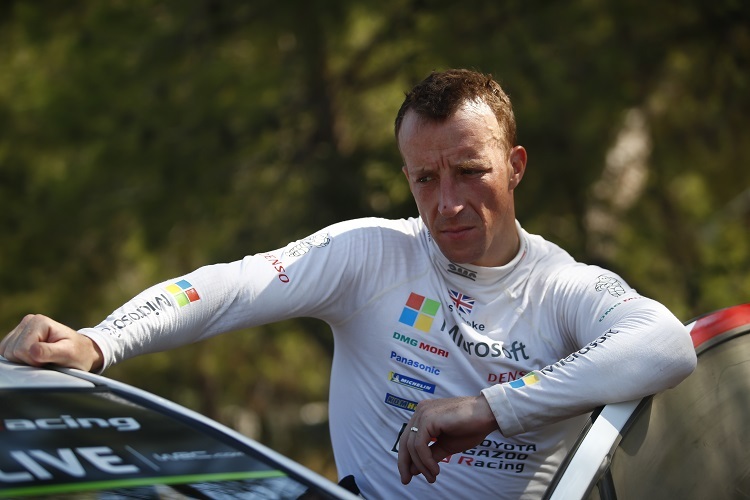 Kris Meeke war im Shakedown wieder des Schnellste