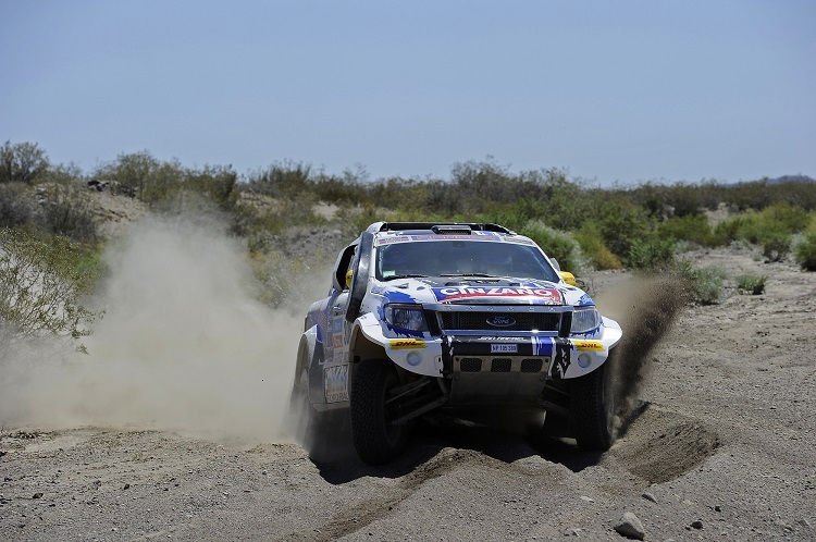 Der Ford Ranger bei der Rallye Dakar