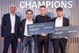 Stefan Wendl, Lucas Auer, Frank Bird und Lorenzo Ferrari (v.l.n.r.)