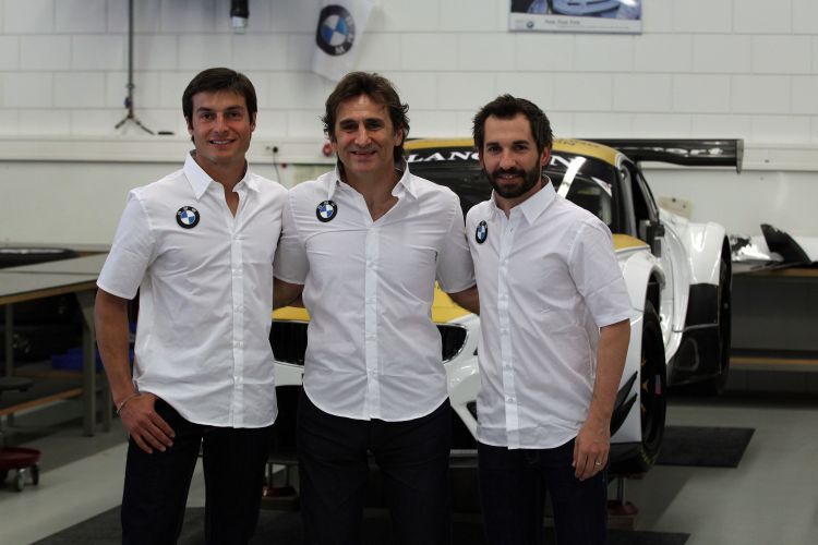 Bruno Spengler, Alessandro Zanardi und Timo Glock