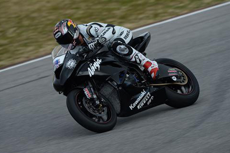 Kenan Sofuoglu beim Testen in Portimao