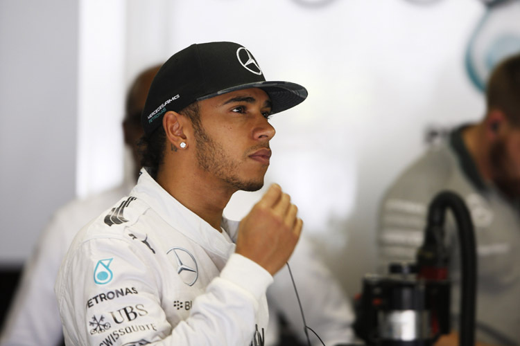 Formel-1-WM-Leader Lewis Hamilton: «. Ich habe stets zurückgeschlagen und meine Einstellung wird bei diesem Rennen nicht anders sein»