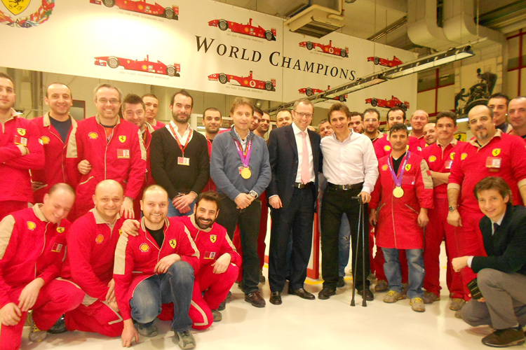 Alex Zanardi bei Ferrari