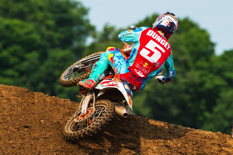 Ryan Dungey (KTM) gewinnt den ersten Lauf von Millville