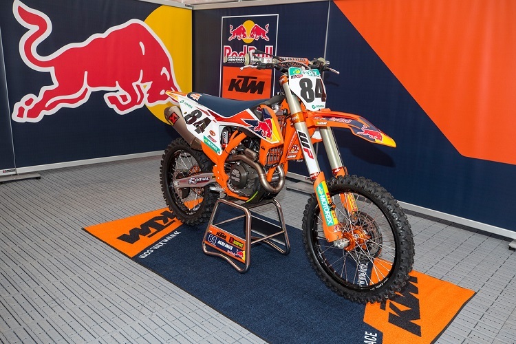 Die Red Bull KTM von Herlings ist auch in Italien nicht im Einsatz