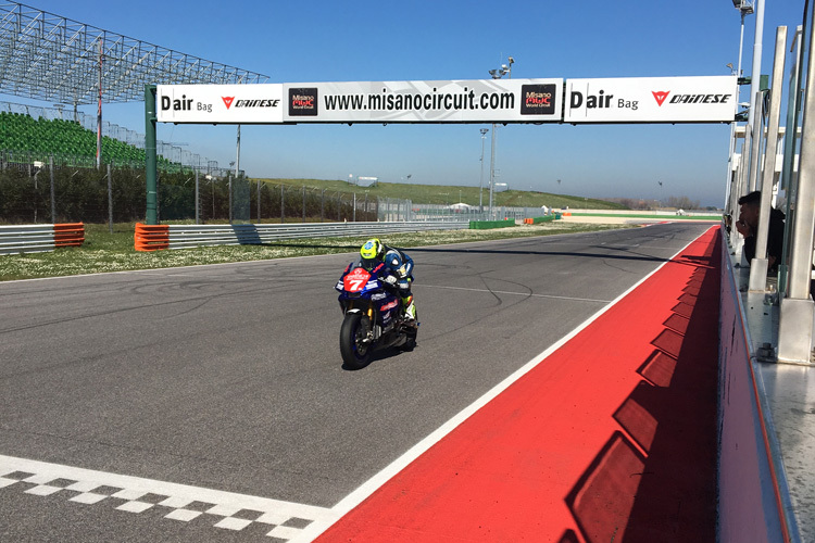 Marvin Fritz in Misano