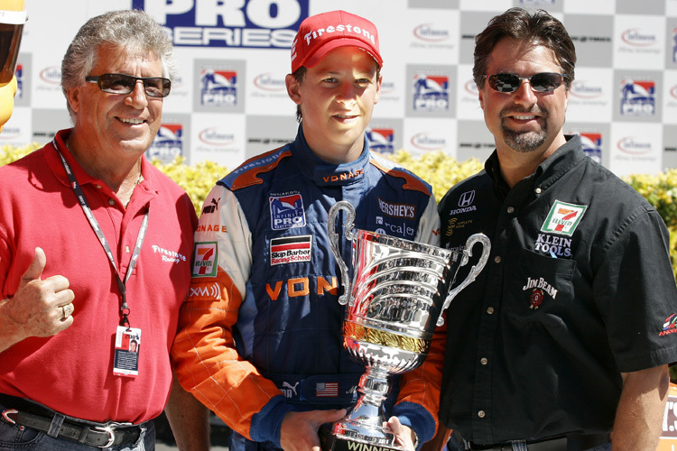 Mario, Marco und Michael Andretti