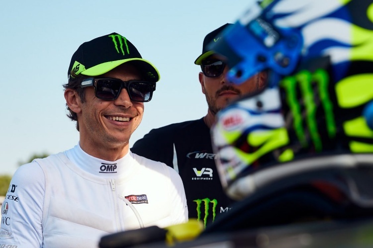 Valentino Rossi im Fahrerlager von Le Mans