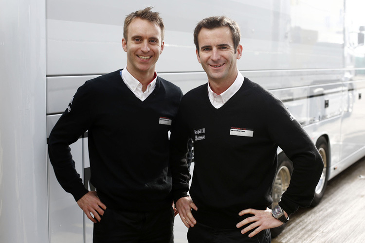 Timo Bernhard und Romain Dumas