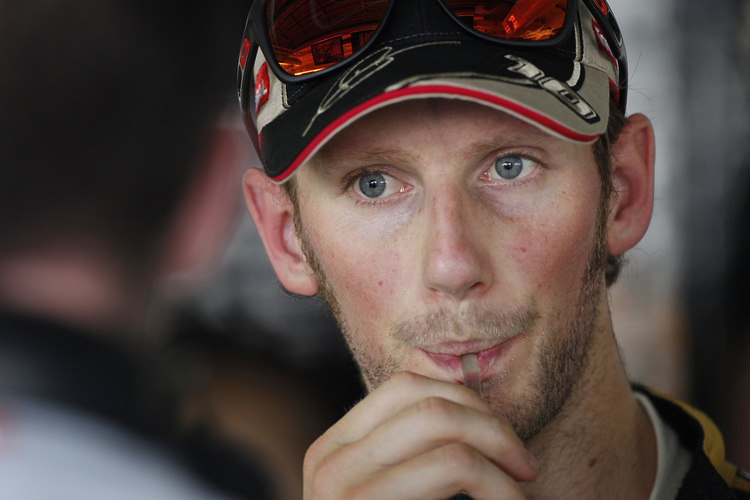 Rote Backen, rote Köpfe: Grosjean gibt viel zu reden