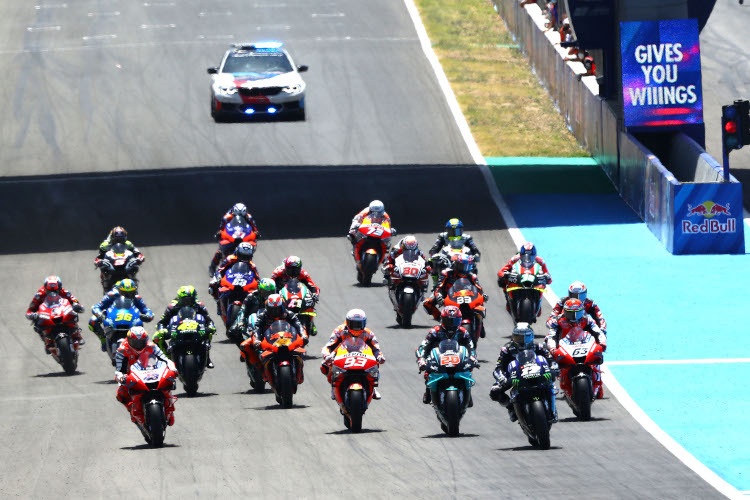 Nach dem WM-Start geht es für die MotoGP-Asse in Jerez weiter