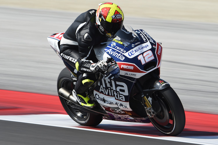 Javier Fores erlebte ein schwieriges MotoGP-Debüt in Misano