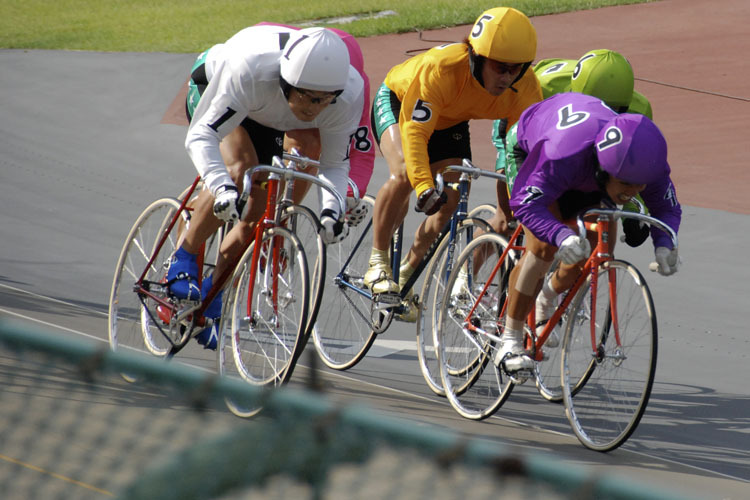 Auf solche Keirin-Fahrer wird in Japan viel Geld gesetzt