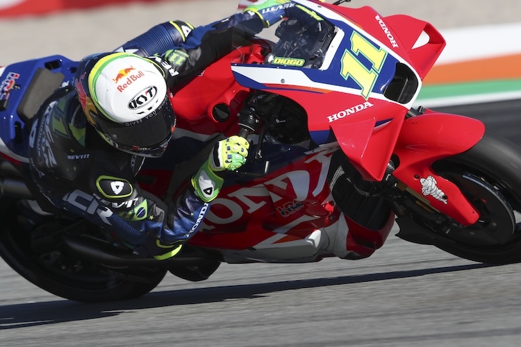 Diogo Moreira bei seinem MotoGP-Debüt in Valencia