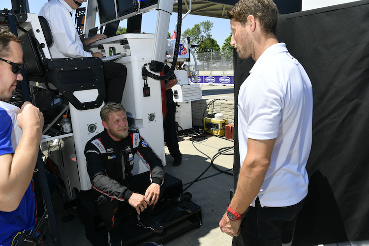 Kevin Magnussen und Romain Grosjean