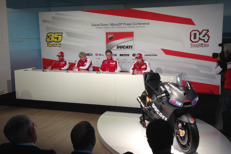 Premiere: Ducati-Teampräsentation in Deutschland
