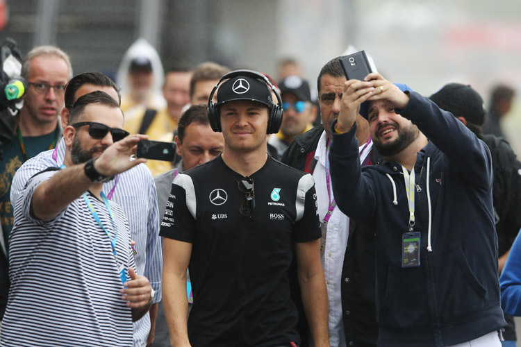 Nico Rosberg war im dritten Training der Schnellste